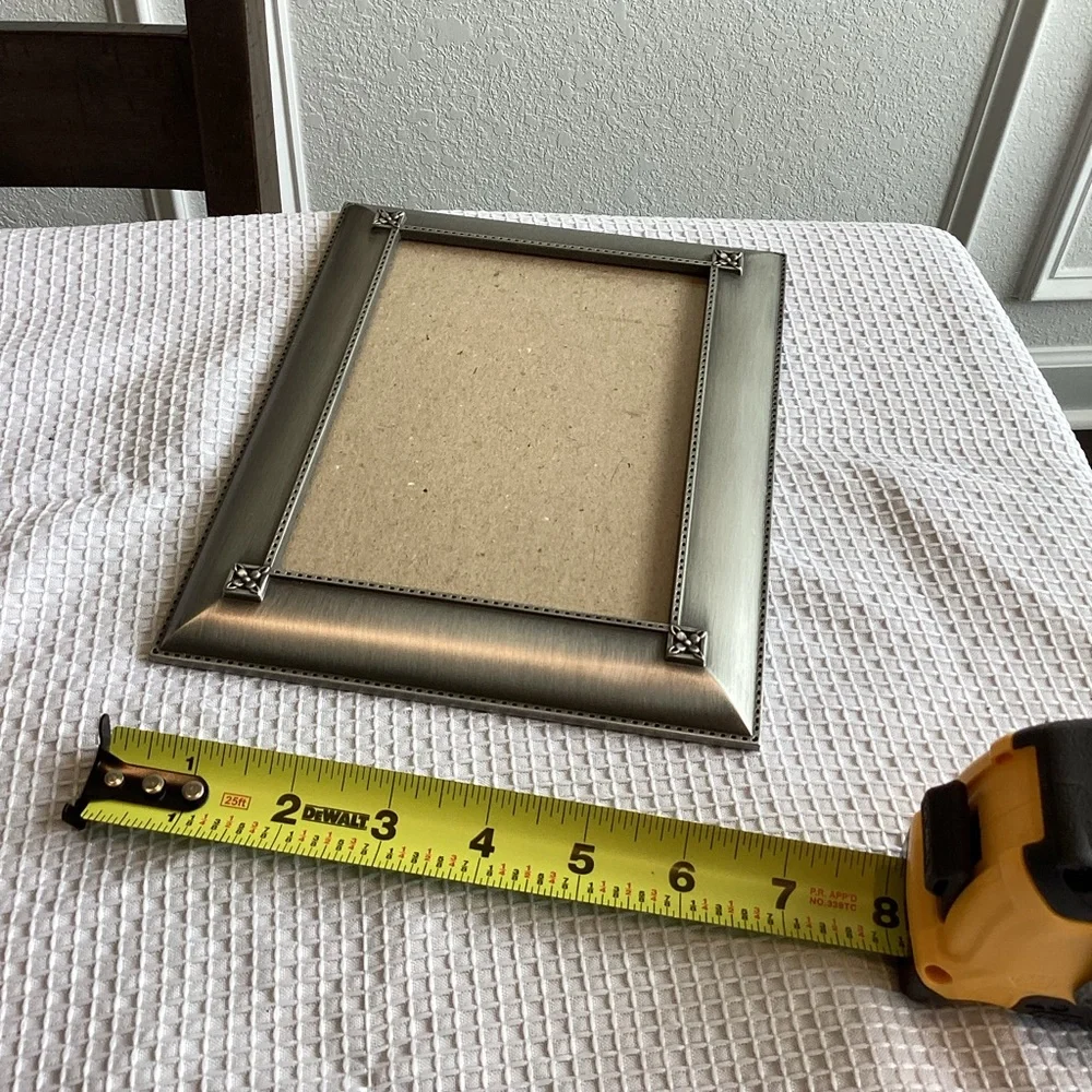FREE Set of Silver Frames Heart Rectangle